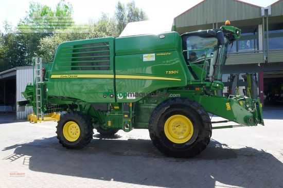Cosechadora de Cereal - John Deere - t 550i - hillmaster inkl. sw 722x