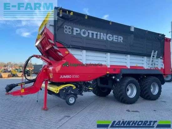 Remolqu agrícola -  - jumbo 8380 db 25mm schnittlänge