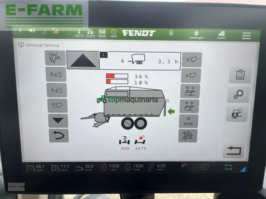 Remolqu agrícola - Fendt - tigo 90 xr