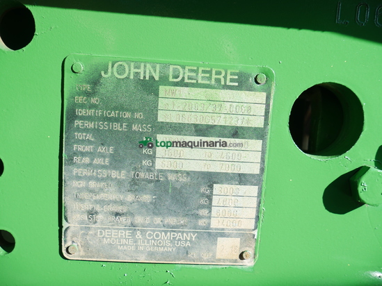 Tractor agrícola - John Deere 6630 Premium