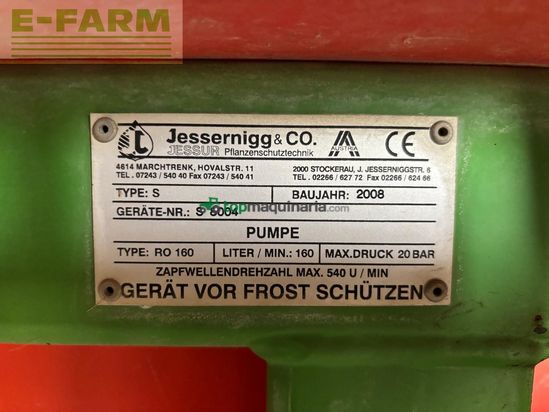 Atomizador - Jessernigg - feldspritze austria s 1000 privatverkauf