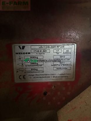 Empacadora gigant - Lely-Welger - rp 245