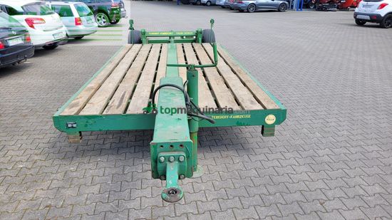 Remolqu agrícola -  - tenkhoff t120 tieflader