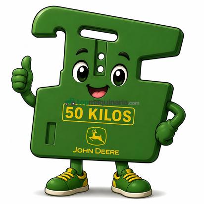 ¡Oferta! Contrapeso delantero John Deere 50kg