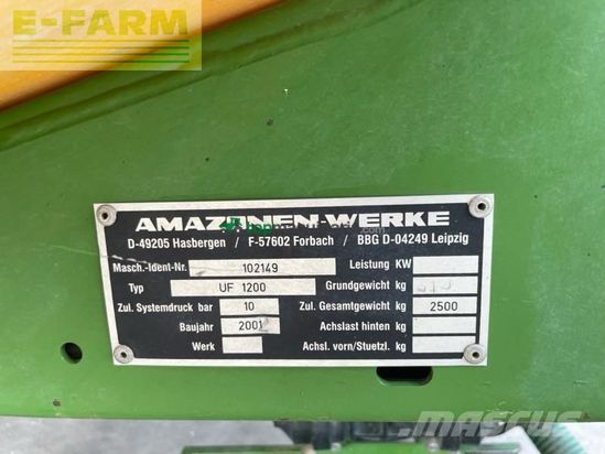 Atomizador - Amazone - uf1200 *kundenauftrag*