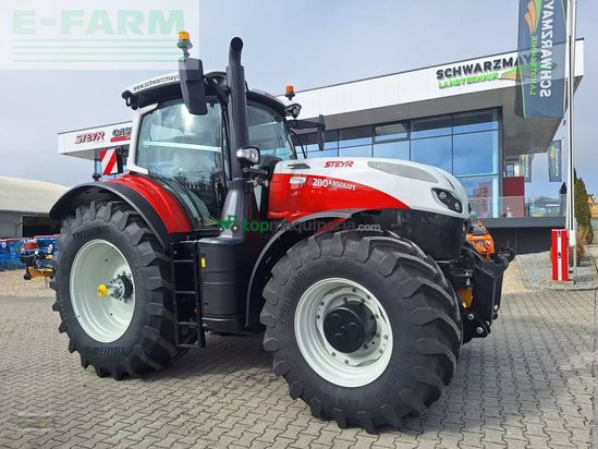 Tractor agrícola - Steyr - 6280 absolut cvt