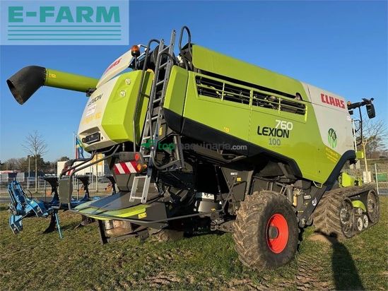 Cosechadora de Cereal - Claas - lexion 760 tt