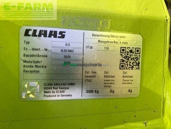 Cabezal - Claas - orbis 750