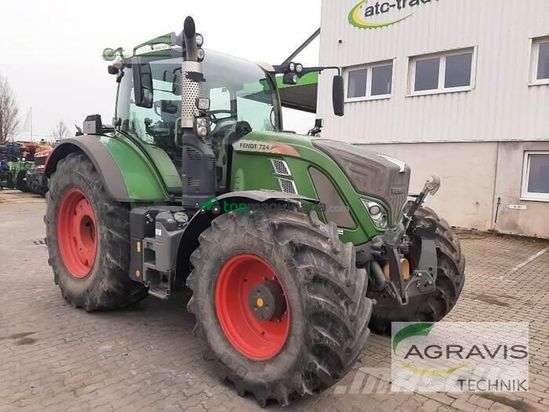 Tractor agrícola - Fendt - 724 vario s4