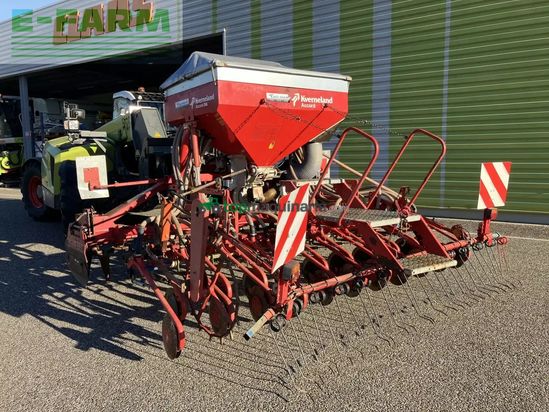Combinado de siembra - Kverneland - herse perugini + semoir kv