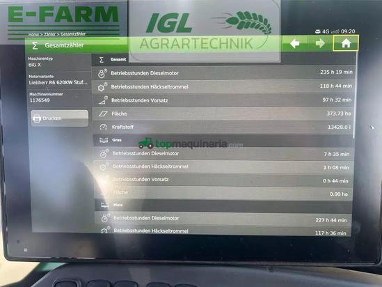 Cosechadora de Cereal - Krone - big x 860 (st 5) (bx404-32)