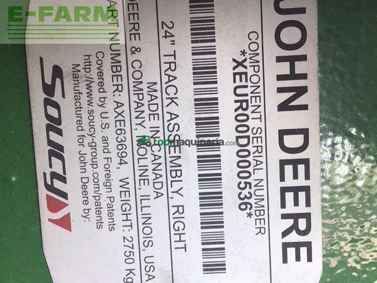 Cosechadora de Cereal - John Deere - Raupenlaufwerk 600mm