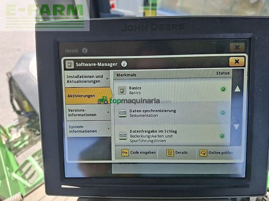Tractor agrícola - John Deere - 7r330/7r 330 garantie 02/2029