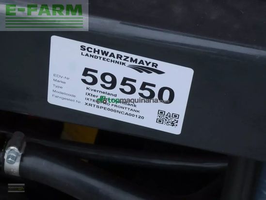 Atomizador - Kverneland - ixter pro fronttank