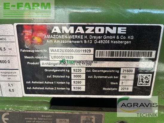 Atomizador - Amazone - ux 11200 super