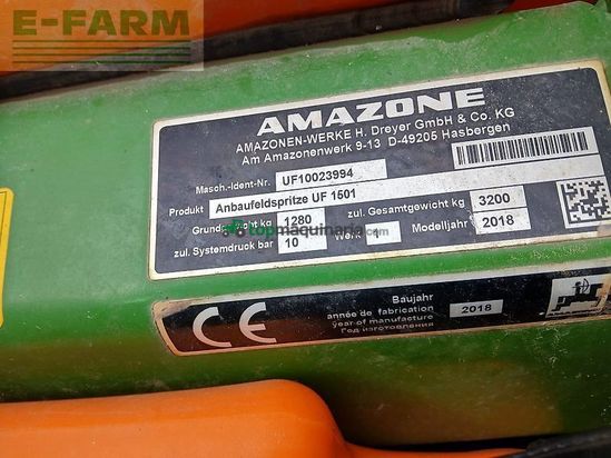 Atomizador - Amazone - uf 1501