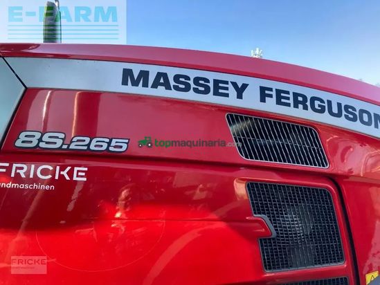 Tractor agrícola - Massey Ferguson - 8s265 dyna 7 efficient Efficient