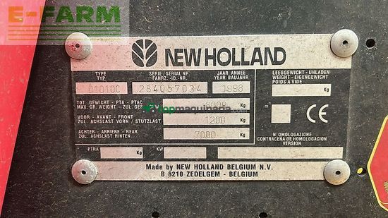 Empacadora gigant - New Holland - d1010c + samka vorbauhäcksler