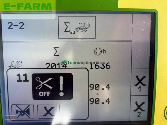 Remolqu agrícola - Krone - ax 250 gd