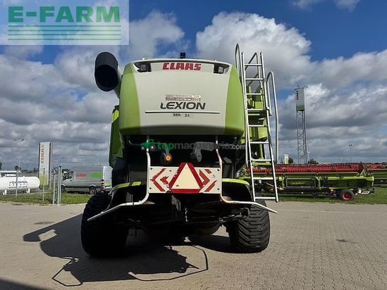 Cosechadora de Cereal - Claas - lexion 600 + c900