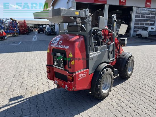 Minicargadora - Weidemann - 1160e mit 1400h, hohe hubhöhe