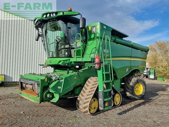 Cosechadora de Cereal - John Deere - s685i my16 prod 20
