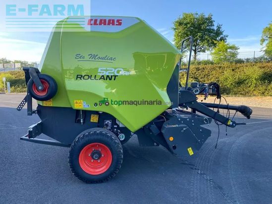 Empacadora gigant - Claas - rollant 520rf 2000 bottes
