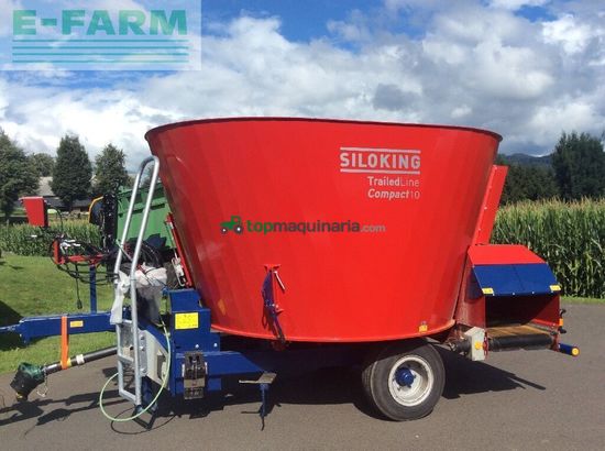 Remolqu esparcidor - Siloking - trailedline classic compact 10-t