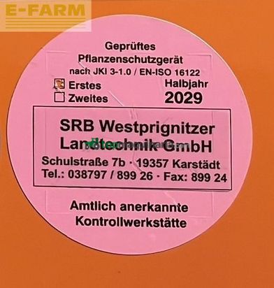 Atomizador - Amazone - ug 3000 super - 24 m - sehr gepflegter zustand