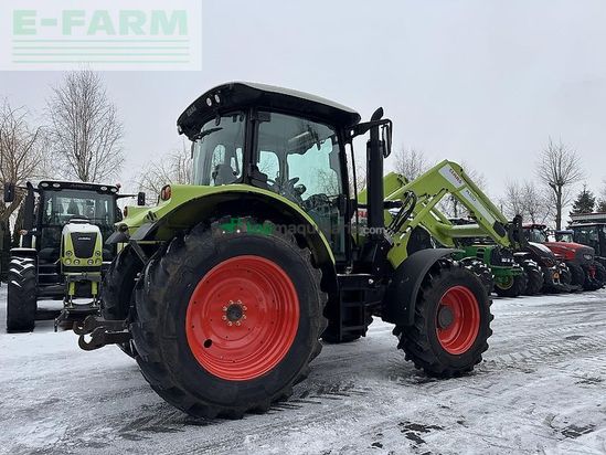 Tractor agrícola - Claas - arion 530 cis + claas fl120 CIS