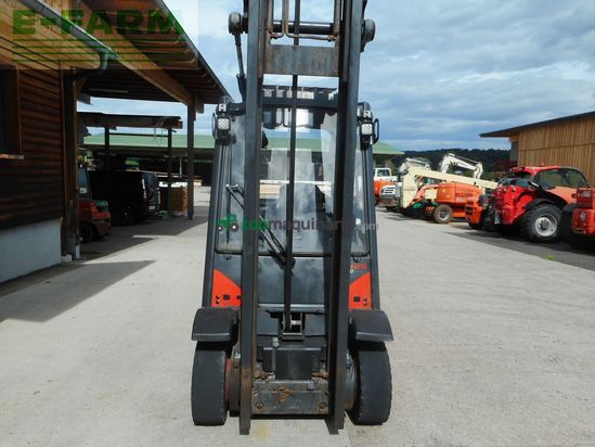 Elevadora - Linde - h25d-02 evo triplex 5,96m + ss + kabine