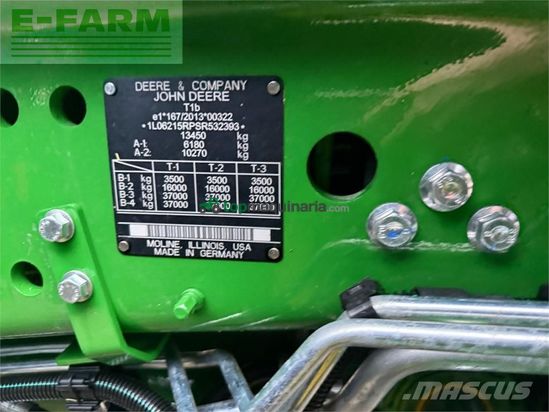 Tractor agrícola - John Deere - 6r215 *garantieverlängerung*