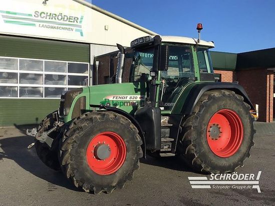 Tractor agrícola - Fendt - 820 vario tms