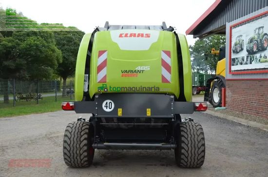 Empacadora gigant - Claas - variant 485 rc pro
