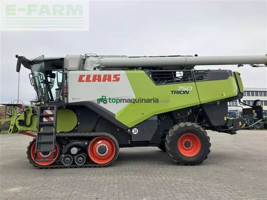 Cosechadora de Cereal - Claas - trion 750 tt