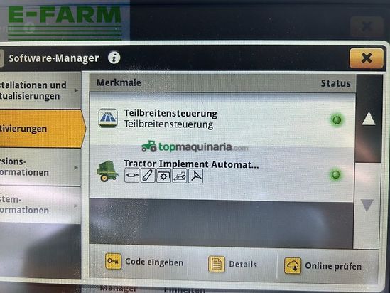 Tractor agrícola - John Deere - traktor 7r350