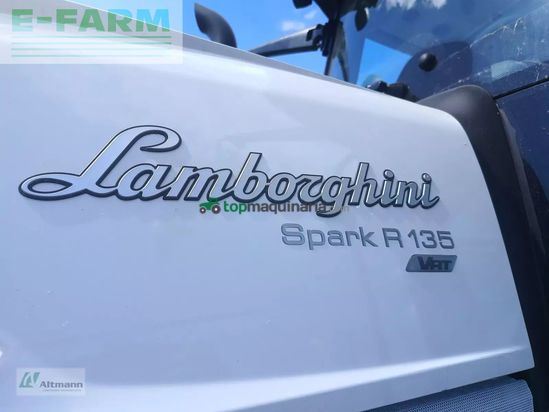 Tractor agrícola - Lamborghini - spark r 135 vrt