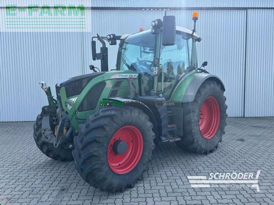 Tractor agrícola - Fendt - 516 vario scr profi plus