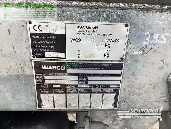 Cuba de purin - BSA - ptw 10000