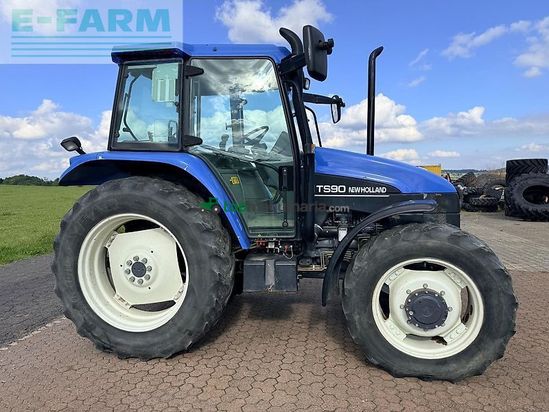 Tractor agrícola - New Holland - ts90 sl