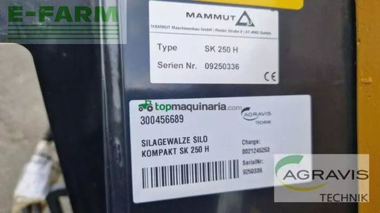 Esparcidor - Mammut - silagewalze silo kompakt sk 250 h