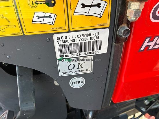 Tractor agrícola - Kioti - cx 2510 h-eu