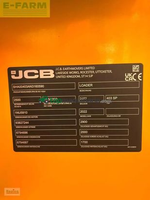 Minicargadora - JCB - 403 (kabine)