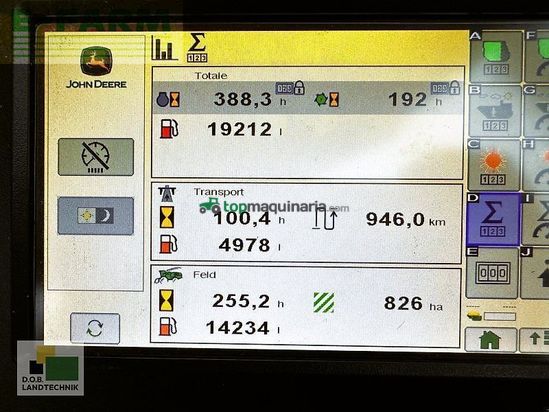 Cosechadora de Cereal - John Deere - 9700i prodrive 40km/h