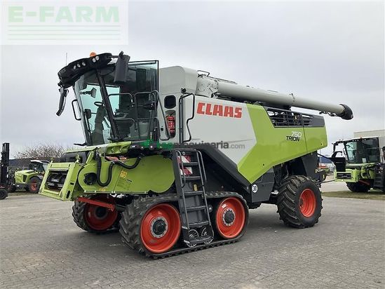 Cosechadora de Cereal - Claas - trion 750 tt