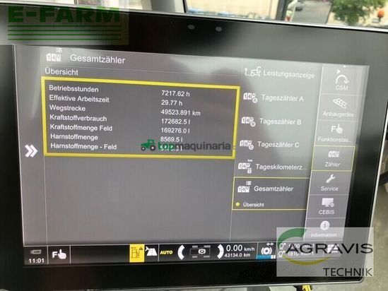 Tractor agrícola - Claas - xerion 4200 saddle trac