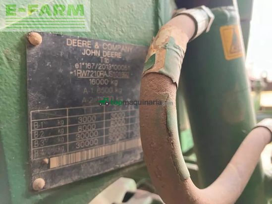 Tractor agrícola - John Deere - tracteur jd 7210r
