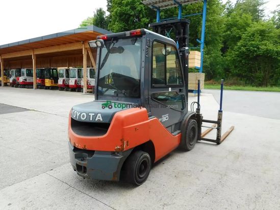 Elevadora - Toyota - 02-8fdf30 triplex 5,5m + ss + doppelpalettengabe