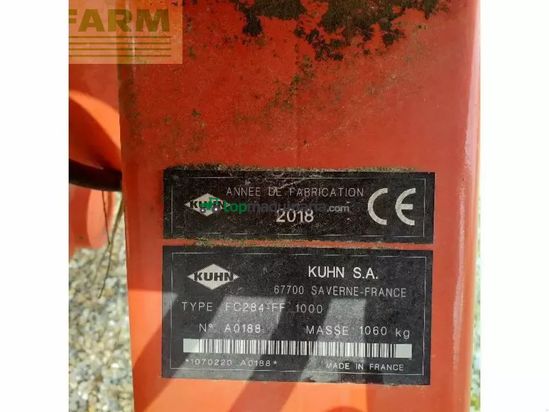 Cortacésped manual - Kuhn - fc284-ff