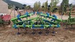 Cultivador  Agromet - 21 brazos con rodillo y rastra